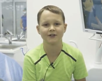 Саша, відгук пацієнта після дитячої чистки зубів