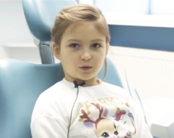 Несколько слов о стоматологии от нашей маленькой пациентки