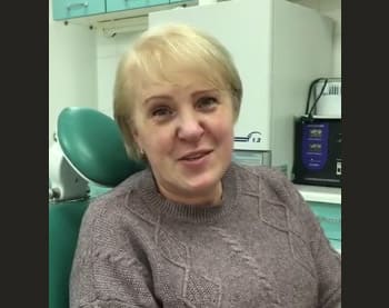 Отзыв пациентки о протезировании зубов